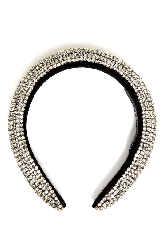 MaxMara WEEKEND MAX MARA WEEKEND ΑΞΕΣΟΥΑΡ NOGAL HEADBAND ΣΤΡΑΣ ΑΣΗΜΙ