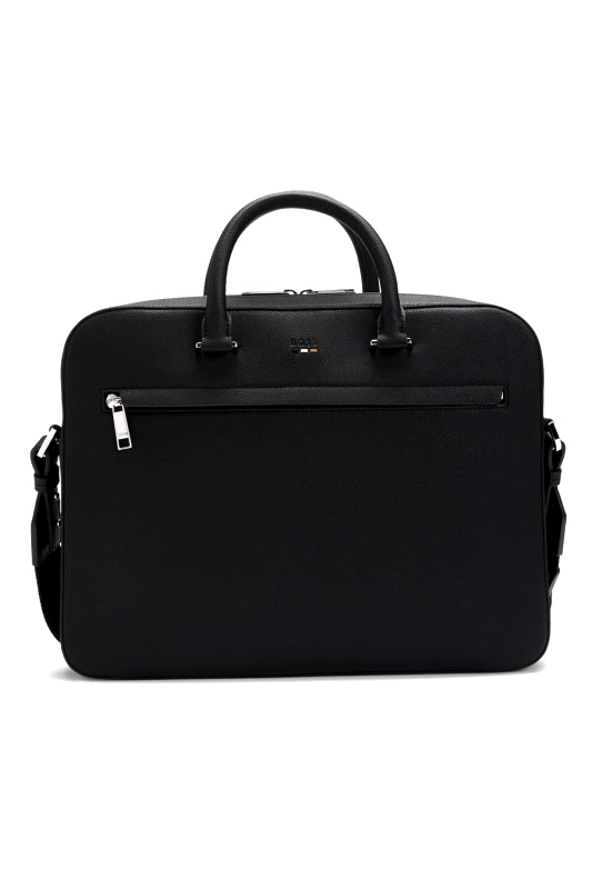 BOSS BOSS ΤΣΑΝΤΑ ΧΑΡΤΟΦΥΛΑΚΑΣ RAY_S DOC CASE N. ΜΑΥΡΟ