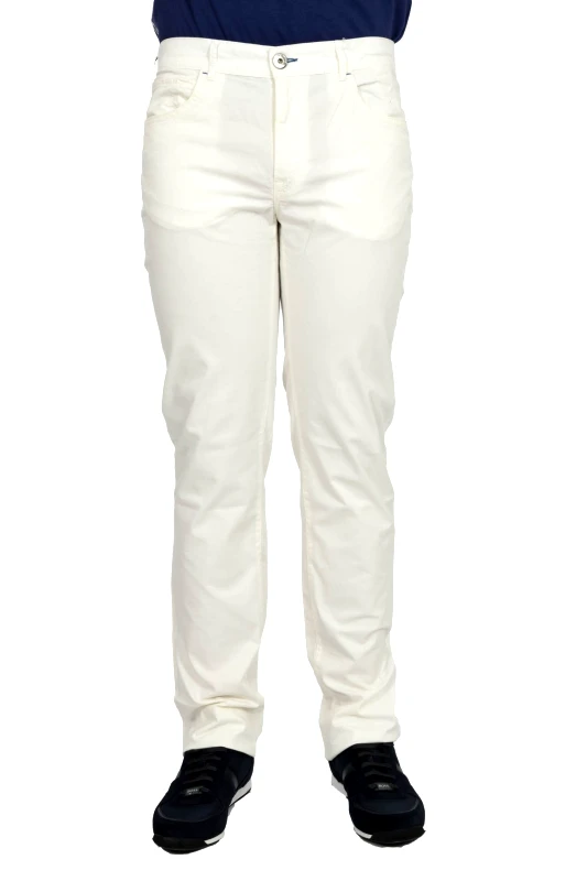 TRUSSARDI JEANS TRUSSARDI JEANS ΠΑΝΤΕΛΟΝΙ 5ΤΣΕΠΟ 380 ICON ΥΠΟΛΕΥΚΟ