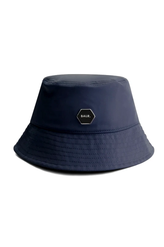 BALR. BALR. ΚΑΠΕΛΟ BUCKET HEX-SERIES LOGO ΜΕΤΑΛΛΙΚΟ ΜΠΛΕ