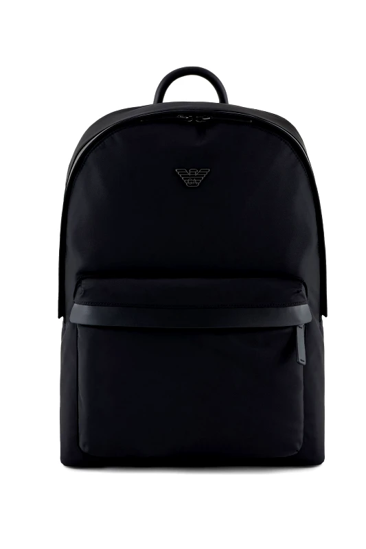 EMPORIO ARMANI EMPORIO ARMANI ΤΣΑΝΤΑ BACKPACK LOGO ΜΑΥΡΟ