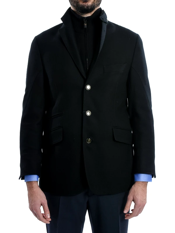 CORNELIANI CORNELIANI ΣΑΚΑΚΙ ΔΙΚΟΥΜΠΟ ΨΙΛΟΡΙΓΟ ΑΠΟΣΠΩΜΕΝΟΣ ΘΩΡΑΚΑΣ ΜΑΥΡΟ