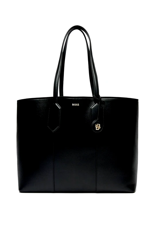 BOSS BOSS ΤΣΑΝΤΑ SHOPPING BAG LIRIEL EW SHOPPER ΜΑΥΡΟ