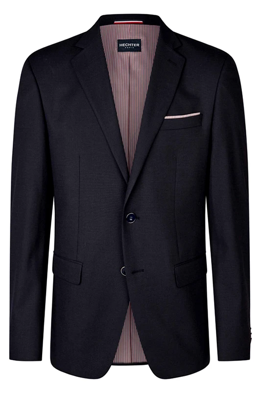 HECHTER PARIS HECHTER ΣΑΚΑΚΙ ΔΙΚΟΥΜΠΟ MODERN FIT ΣΚΟΥΡΟ ΜΠΛΕ