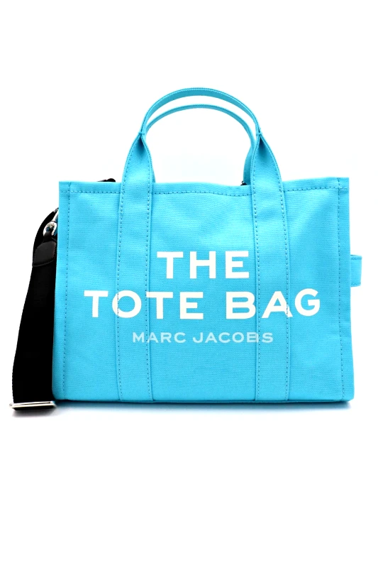 MARC JACOBS MARC JACOBS ΤΣΑΝΤΑ CROSS BODY/ΧΕΙΡΟΣ THE MEDIUM TOTE ΙΜΑΝΤΑΣ LOGO TYΡΚΟΥΑΖ