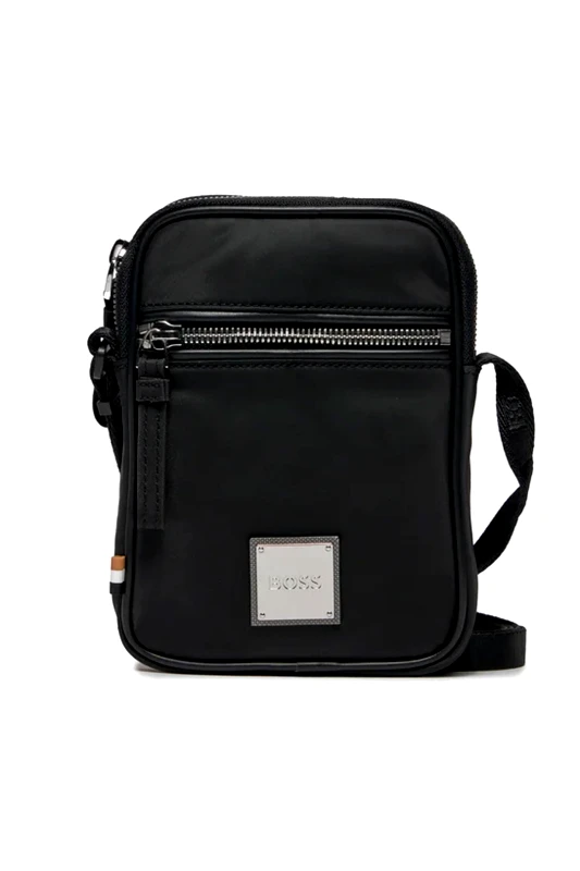 BOSS BOSS ΤΣΑΝΤΑΚΙ CROSS BODY LEMON A5 ΜΑΥΡΟ