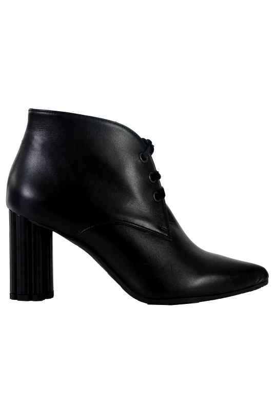ΧΑΝΙΩΤΑΚΗΣ ΧΑΝΙΩΤΑΚΗΣ ΠΑΠΟΥΤΣΙΑ ANKLE BOOT ΜΠΡΟΣΤΑ ΜΥΤΗ ΜΑΥΡΟ
