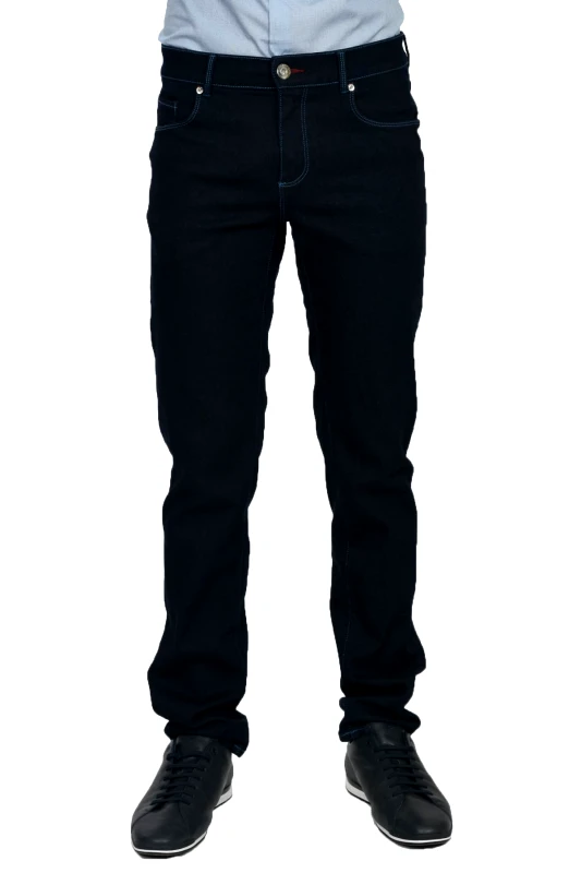 TRUSSARDI JEANS TRUSSARDI JEANS ΠΑΝΤΕΛΟΝΙ JEANS 370 CLOSE ΜΠΛΕ