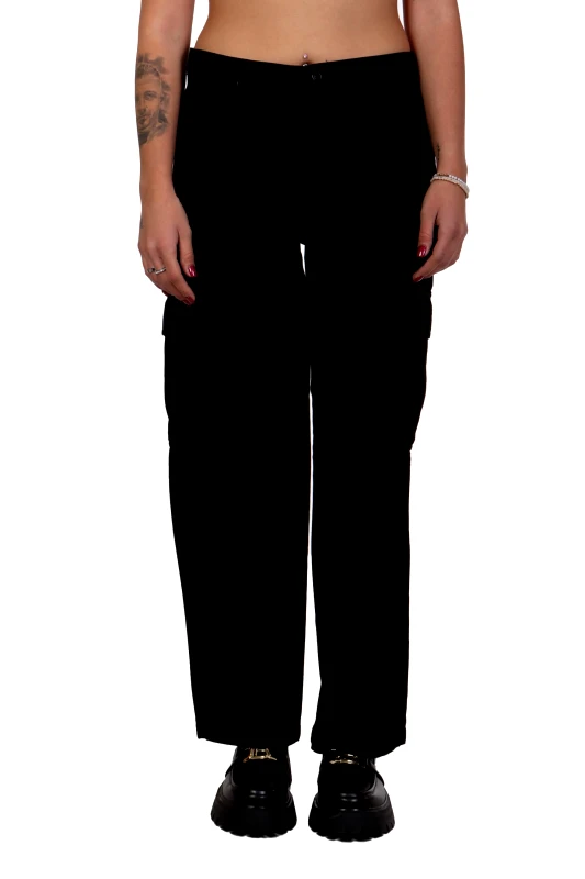 GUESS JEANS GUESS JEANS ΠΑΝΤΕΛΟΝΙ CARGO ΜΑΥΡΟ