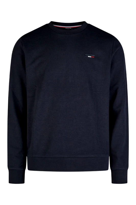 HECHTER PARIS HECHTER ΦΟΥΤΕΡ CREWNECK LOGO ΜΠΛΕ ΣΚΟΥΡΟ