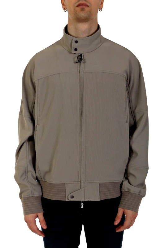 EMPORIO ARMANI EMPORIO ARMANI ΜΠΟΥΦΑΝ BOMBER ΓΚΡΙ