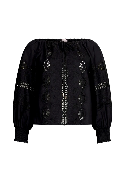 LIU-JO LIU-JO ΠΟΥΚΑΜΙΣΑ ΚΟΦΤΟ ΚΕΝΤΗΜΑ ΜΑΥΡΟ