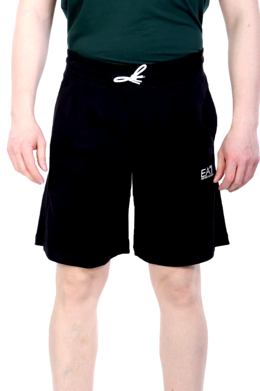 ARMANI 7 ARMANI 7 ΒΕΡΜΟΥΔΑ ΦΟΥΤΕΡ LOGO ΜΑΥΡΟ
