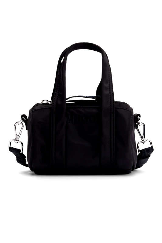HUGO BLUE HUGO BLUE ΤΣΑΝΤΑΚI CROSSBODY ROSELYN DUFFLE ΜΑΥΡΟ