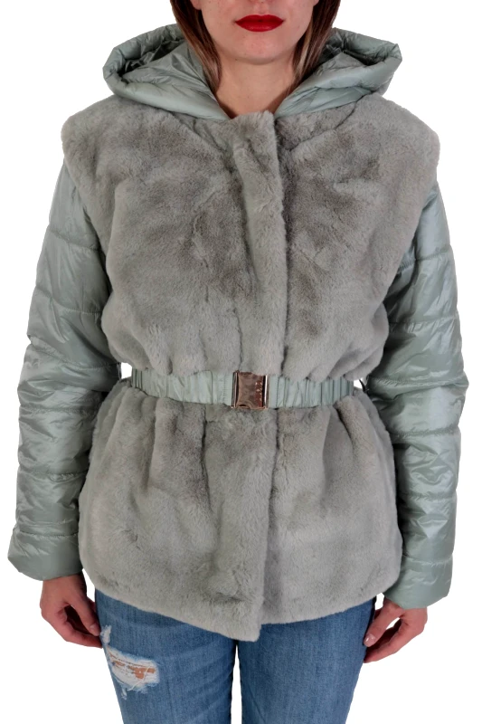 LIU-JO LIU -JO ΜΠΟΥΦΑΝ ΑΠΟΣΠΩΜΕΝΗ ΚΟΥΚΟΥΛΑ ΣΥΝΘΕΤΙΚΗ ΓΟΥΝΑ ΖΩΝΗ LOGO ΒΕΡΑΜΑΝ