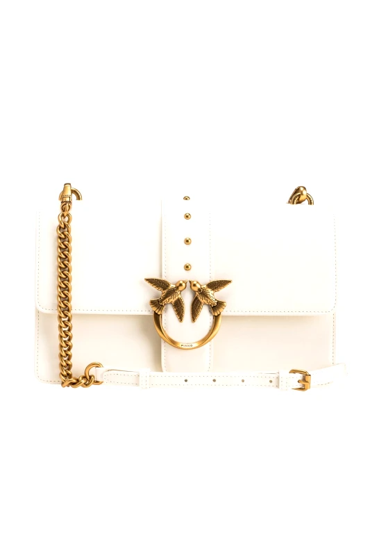 PINKO PINKO ΤΣΑΝΤΑ LOVE ICON CLASSIC CL ΛΕΥΚΗ