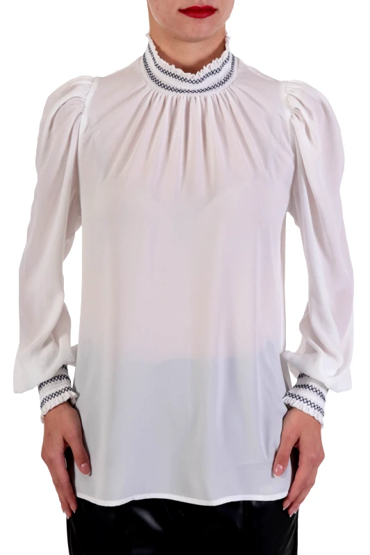 MARELLA MARELLA ΠΟΥΚΑΜΙΣΑ KATAI ΓΙΑΚΑΣ ΛΟΥΠΕΤΟ ΣΟΥΡΑ ΜΑΝΙΚΙ ΛΕΥΚΟ