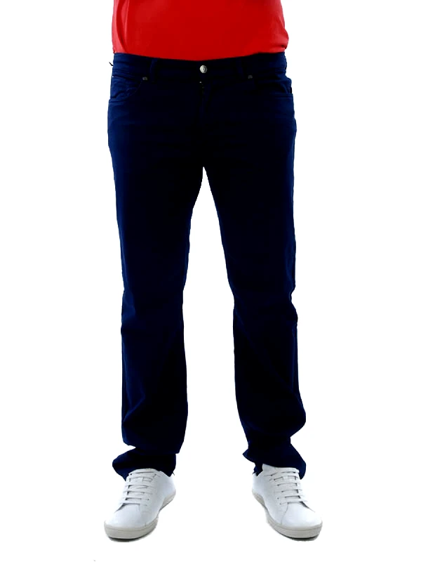 TRUSSARDI JEANS TRUSSARDI JEANS ΠΑΝΤΕΛΟΝΙ 5ΤΣΕΠΟ 380 CLASSIC FIT INK ΜΠΛΕ