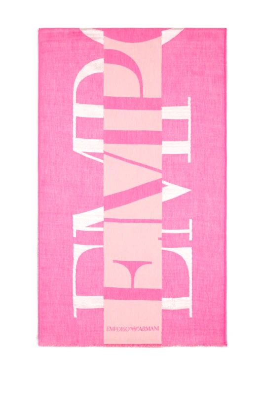 EMPORIO ARMANI EMPORIO ARMANI ΕΣΑΡΠΑ LOGO ΡΟΖ
