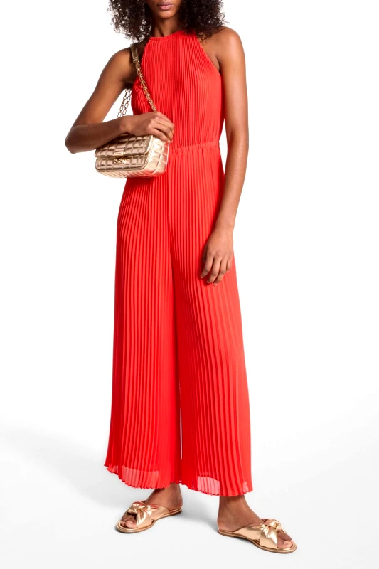 MICHAEL KORS MICHAEL KORS ΟΛΟΣΩΜΗ ΦΟΡΜΑ ΠΛΙΣΕ ΛΑΣΤΙΧΟ ΑΛΥΣΙΔΑ ΚΟΡΑΛΙ