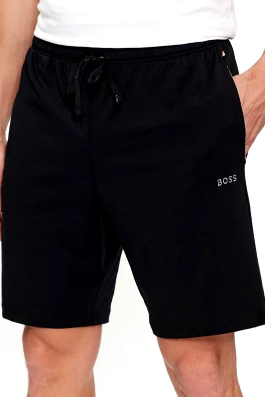 BOSS BOSS BODYWEAR ΒΕΡΜΟΥΔΑ MIX&MATCH SHORT CW ΜΑΥΡΟ