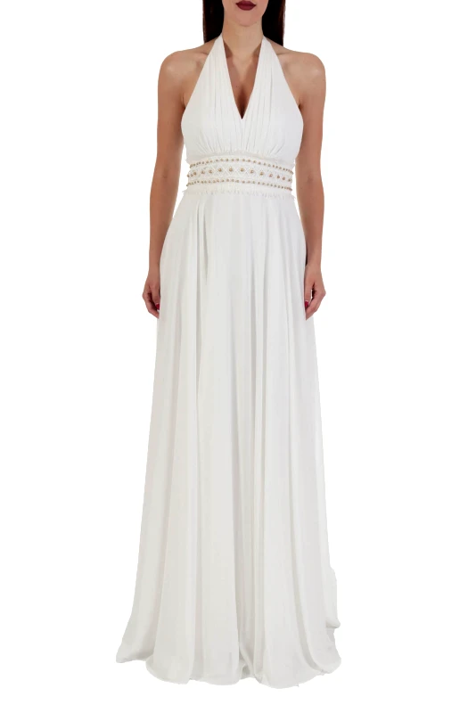 TWINS TWINS ΦΟΡΕΜΑ MAXI ΔΕΣΙΜΟ ΛΑΙΜΟ ΑΝΟΙΧΤΗ ΠΛΑΤΗ ΤΡΟΥΚΣ ΜΕΣΗ ΛΕΥΚΟ