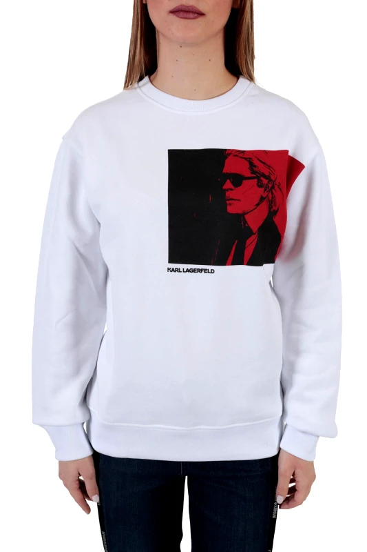 KARL LAGERFELD KARL LAGERFELD ΦΟΥΤΕΡ LOGO LEGENT ΛΕΥΚΟ