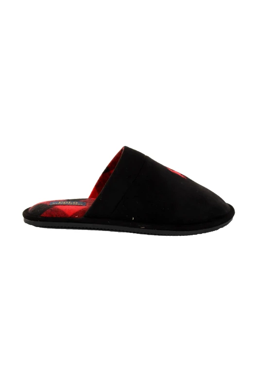 RALPH LAUREN RALPH LAUREN ΠΑΠΟΥΤΣΙΑ ΠΑΝΤΟΦΛΑ KLARENCE LOGO ΜΑΥΡΟ