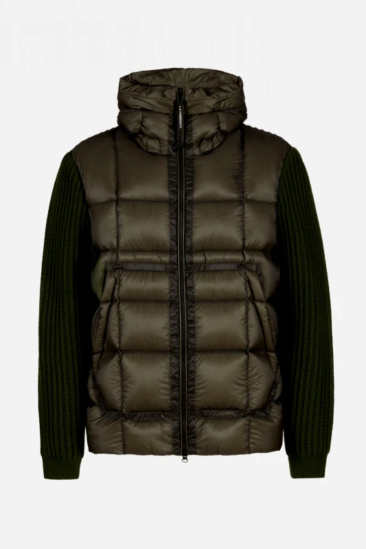 C.P. COMPANY C.P. COMPANY ΜΠΟΥΦΑΝ ΦΟΥΣΚΩΤΟ HOODIE ΑΠΟΣΠΩΜΕΝΗ ΚΟΥΚΟΥΛΑ ΧΑΚΙ