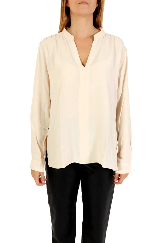 MARELLA MARELLA EMME ΠΟΥΚΑΜΙΣΑ BESSY V-NECK ΜΑΟ ΓΙΑΚΑΣ ΕΚΡΟΥ