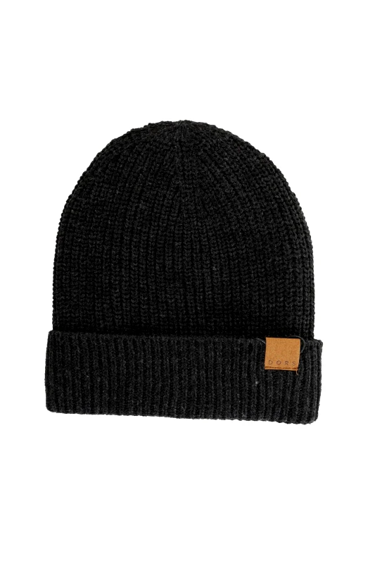 DORS DORS ΣΚΟΥΦΟΣ ΠΛΕΚΤΟ LOGO MΑΥΡΟ