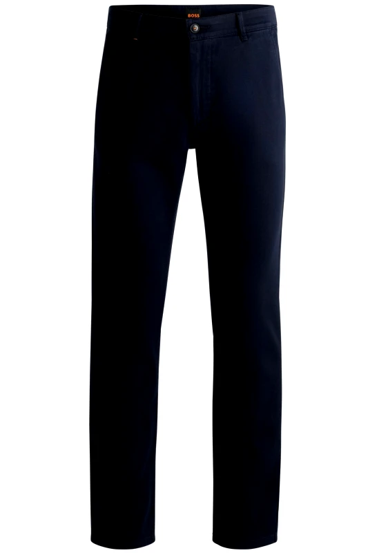 BOSS BOSS CASUAL ΠΑΝΤΕΛΟΝΙ CHINO SLIM FIT CHINO_SLIM ΜΠΛΕ