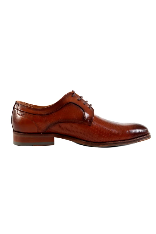 V 19.69 V 19.69 ΠΑΠΟΥΤΣΙ ΔΕΤΟ WAXED LEATHER EMBOSSED ΤΑΜΠΑ