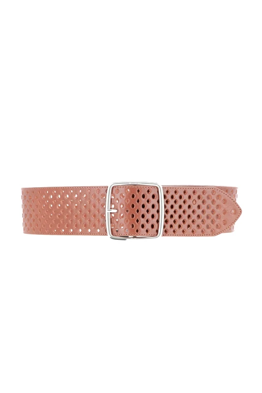 MaxMara WEEKEND MAX MARA WEEKEND ΖΩΝΗ KUENS ΔΕΡΜΑ ΤΑΜΠΑ