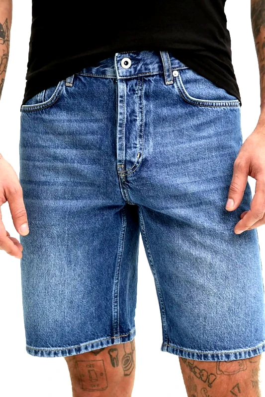 KARL LAGERFELD JEANS KARL LAGERFELD JEANS ΒΕΡΜΟΥΔΑ JEANS REGULAR SHORT ΜΠΛΕ