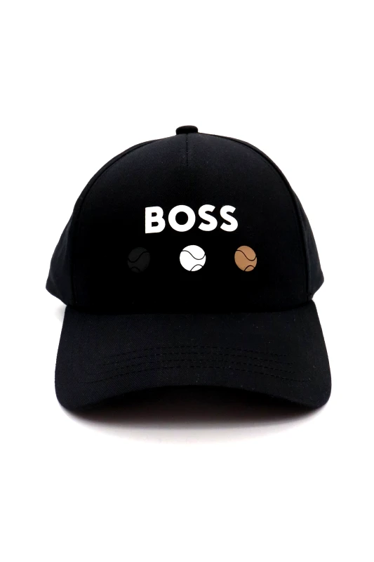 BOSS BOSS ATHLEISURE ΚΑΠΕΛΟ ZED BOSS OPEN25 ΜΑΥΡΟ