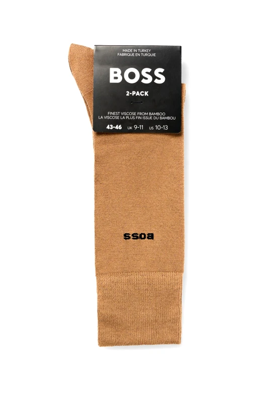 BOSS BOSS ΚΑΛΤΣΕΣ 2P RS VI BAMBOO ΜΑΥΡΟ-ΜΠΕΖ