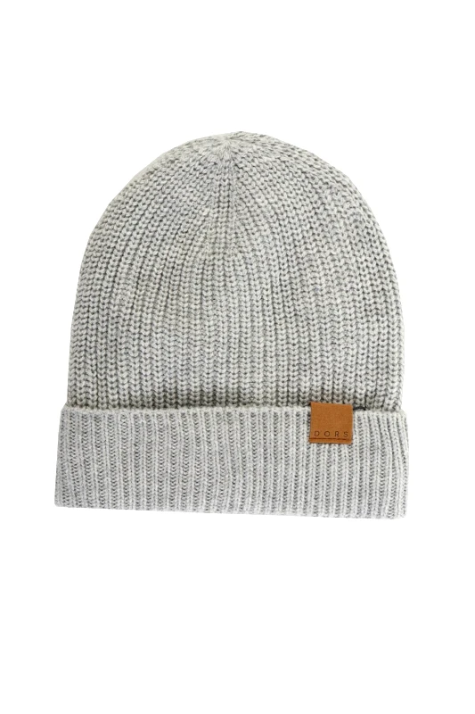 DORS DORS ΣΚΟΥΦΟΣ ΠΛΕΚΤΟ LOGO ΓΚΡΙ