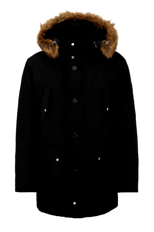 BOSS BOSS ΜΠΟΥΦΑN ΠΑΡΚΑ DADICO ΜΑΥΡΟ