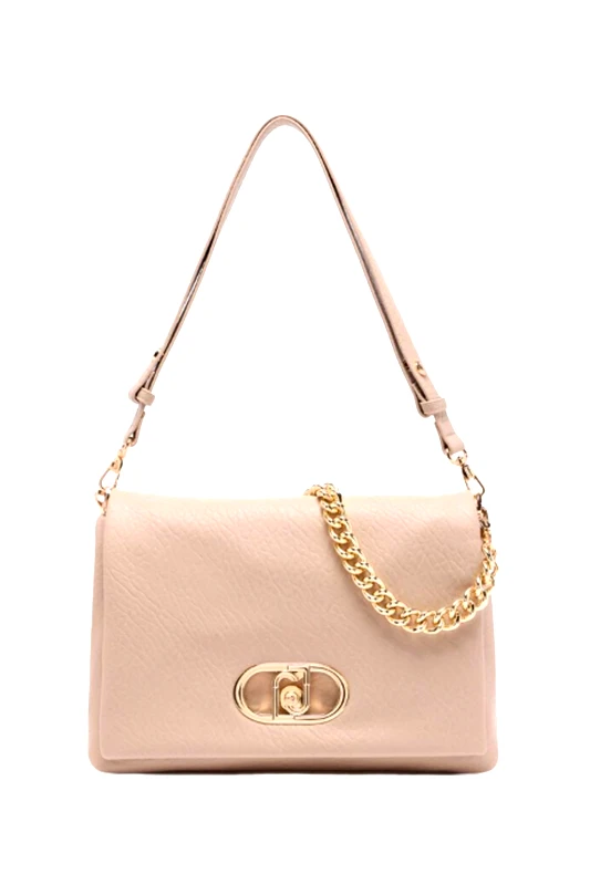 LIU-JO LIU-JO BETTER ΤΣΑΝΤΑ CROSS BODY LOGO ΜΠΕΖ