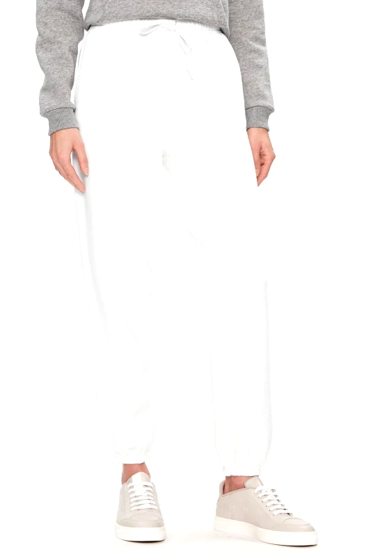 RALPH LAUREN RALPH LAUREN ΠΑΝΤΕΛΟΝΙ ΦΟΡΜΑ JOGGER LOGO ΛΕΥΚΟ