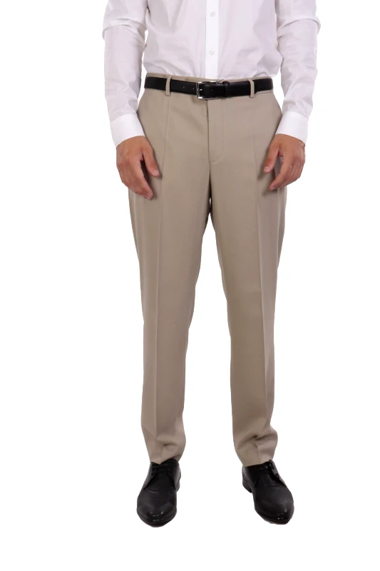 BOSS BOSS ΠΑΝΤΕΛΟΝΙ CHINO TAPERED FIT H-PERIN-WG-253 ΜΠΕΖ