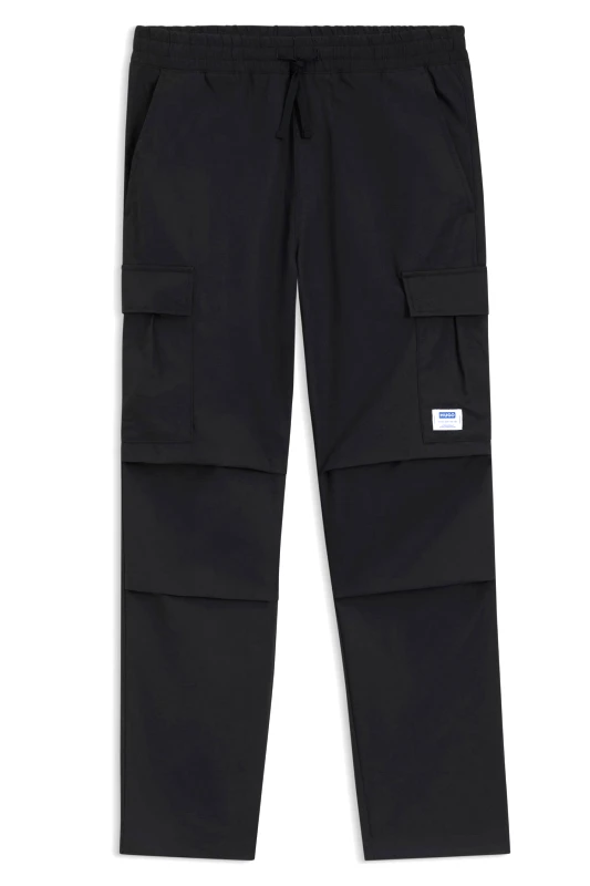 HUGO BLUE HUGO BLUE ΠΑΝΤΕΛΟΝΙ CARGO GADIC242 ΜΑΥΡΟ