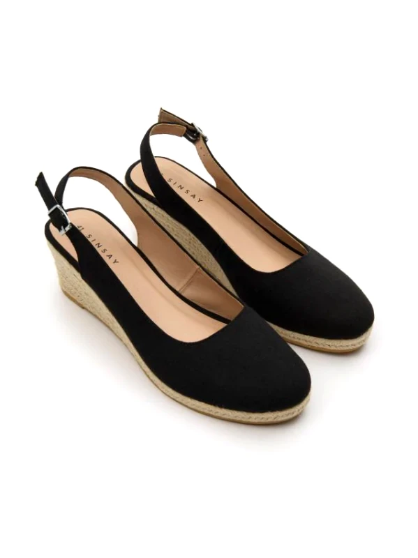 Sinsay Sinsay - Πέδιλα με πλατφόρμα - μαυρο