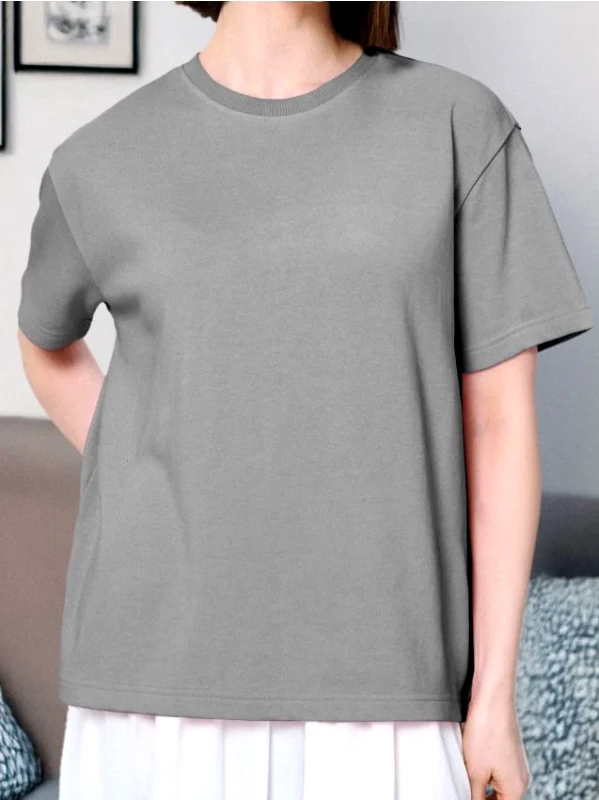 Sinsay Sinsay - Φούτερ με κοντό μανίκι - ανοιχτό γκρι