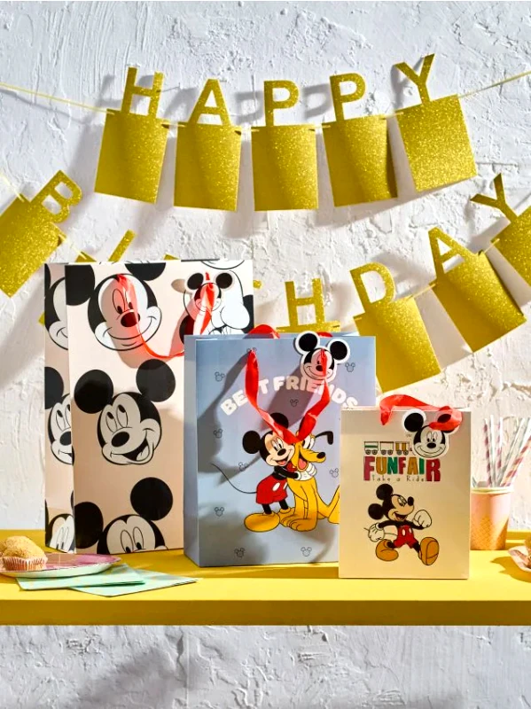 Sinsay Sinsay - Σετ με 3 σακούλες δώρου Mickey Mouse - πολυχρωμο