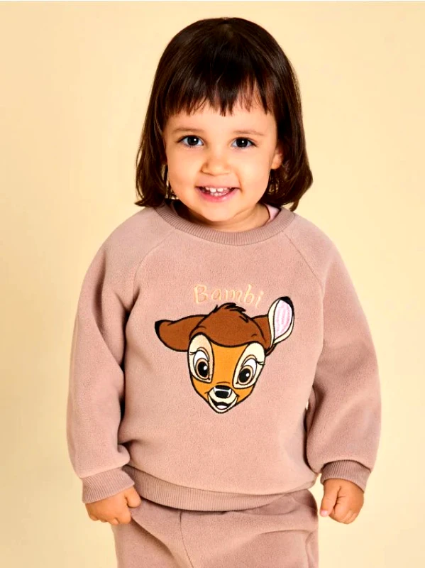 Sinsay Sinsay - Φούτερ Bambi - σκουρο καφε