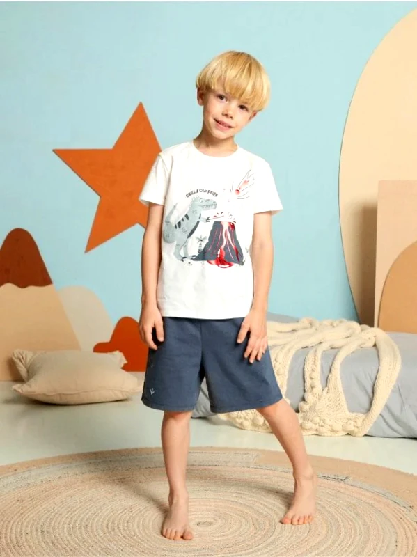 Sinsay Sinsay - Πιτζάμες δύο τεμαχίων - κρεμ