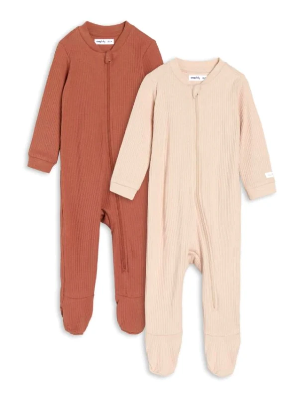 Sinsay Sinsay - Σετ με 2 onesie - μπεζ