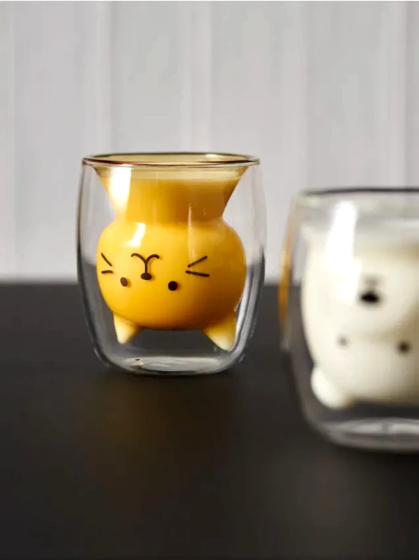 Sinsay Sinsay - Ποτήρι με διπλό πάτο - μπεζ